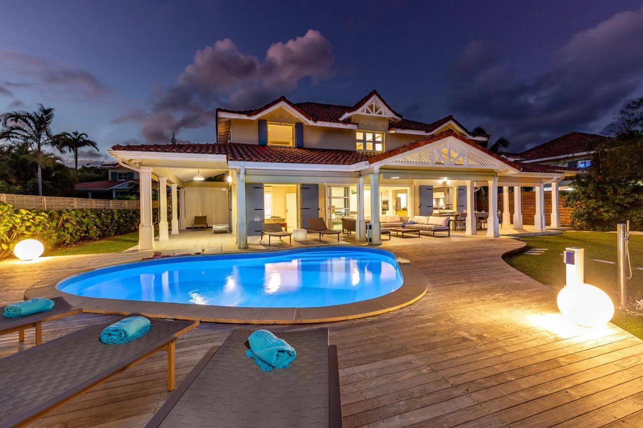 Villa Marine 5 Etoiles Sur La Plage Du Lagon A Deux Pas Du Golf Сен-Франсуа Екстер'єр фото