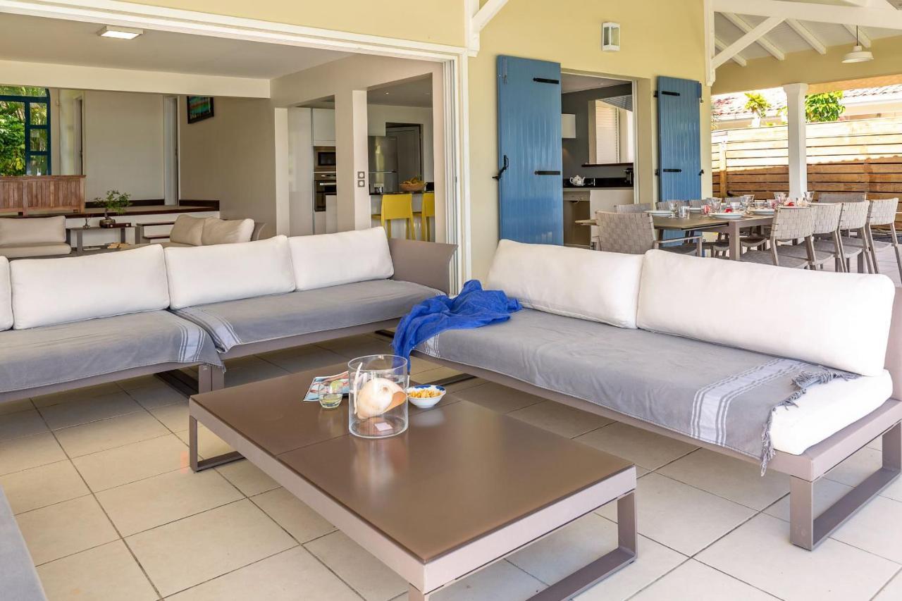Villa Marine 5 Etoiles Sur La Plage Du Lagon A Deux Pas Du Golf Сен-Франсуа Екстер'єр фото
