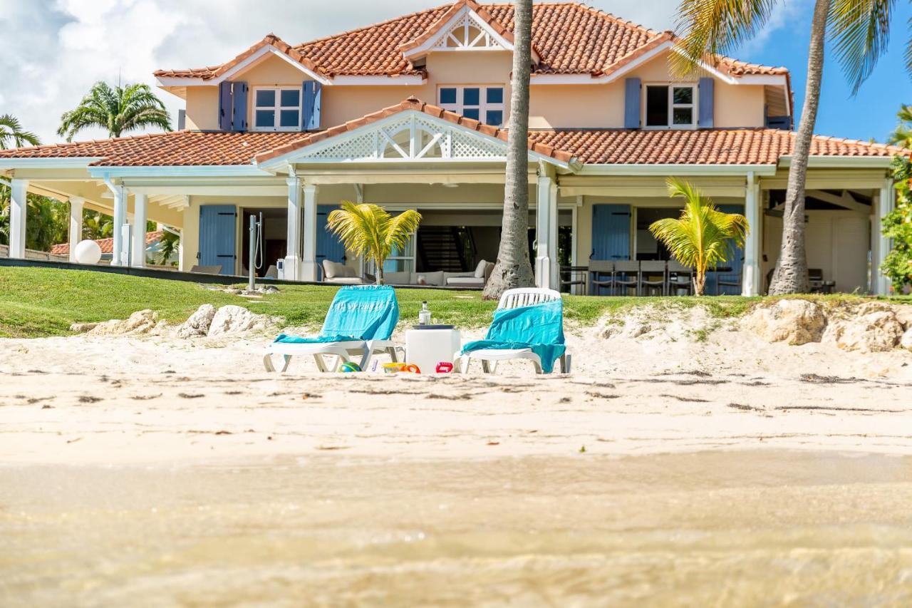 Villa Marine 5 Etoiles Sur La Plage Du Lagon A Deux Pas Du Golf Сен-Франсуа Екстер'єр фото
