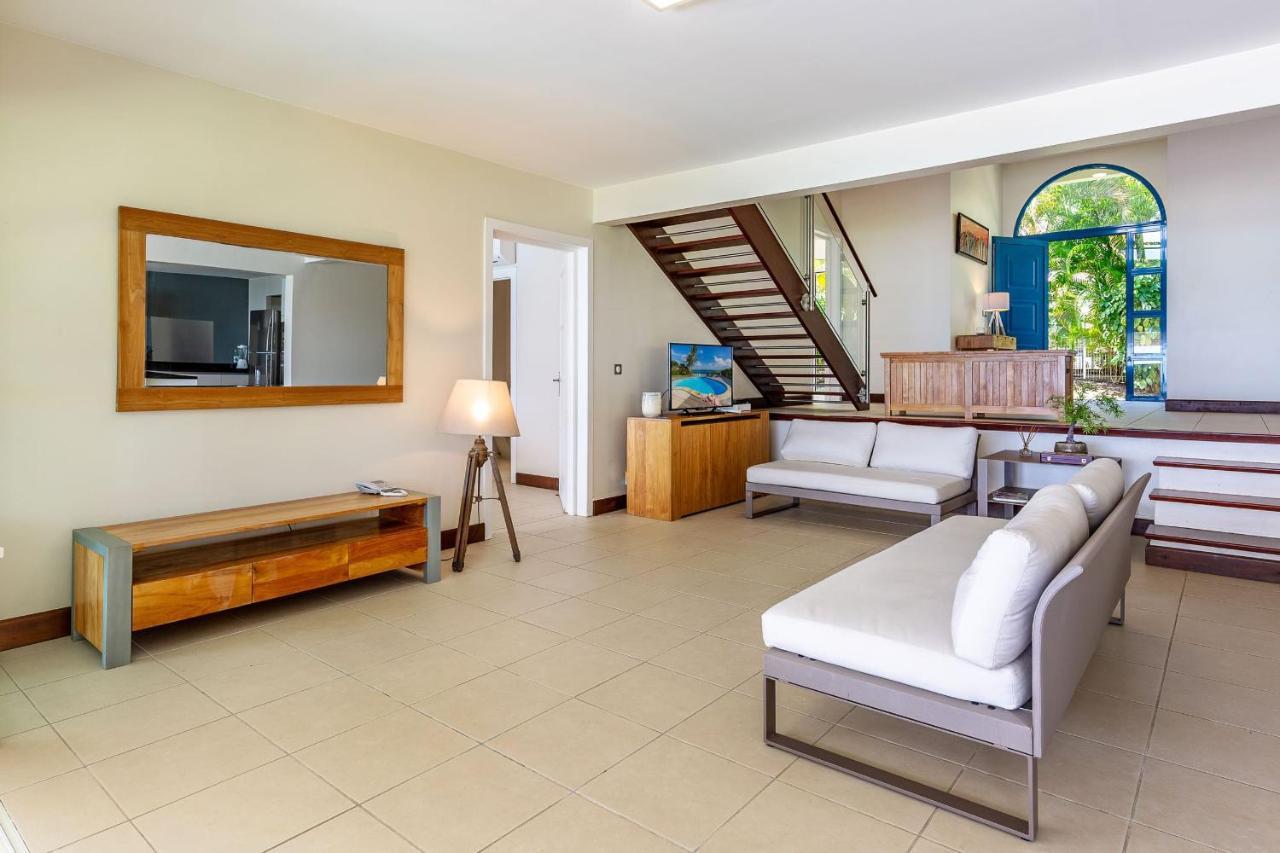 Villa Marine 5 Etoiles Sur La Plage Du Lagon A Deux Pas Du Golf Сен-Франсуа Екстер'єр фото